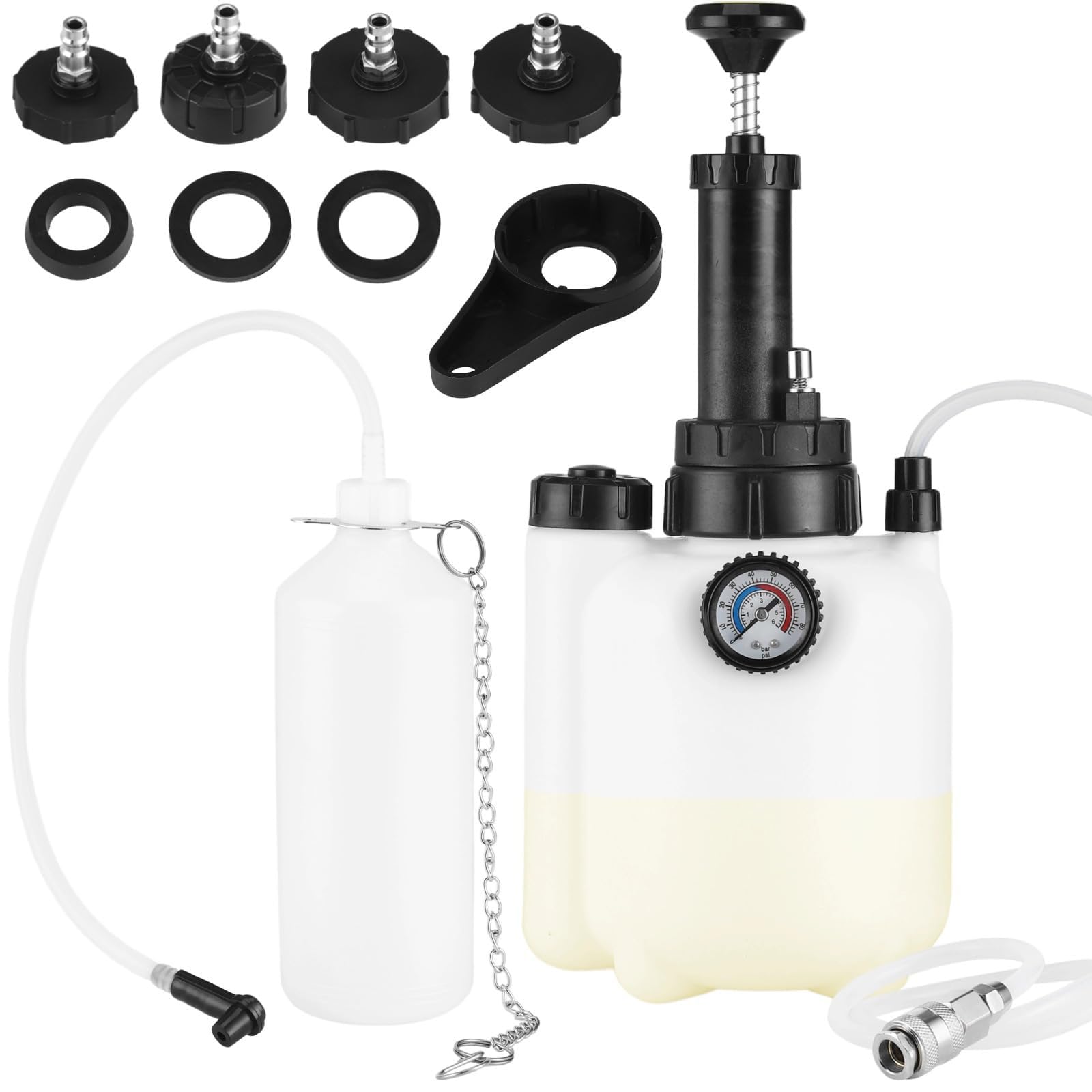 Professionale strumenti per lo spurgo dei freni ABS con tecnologia inversione del vuoto e separazione ' acqua ' olio frenata Set manutenzione dei freni ABS