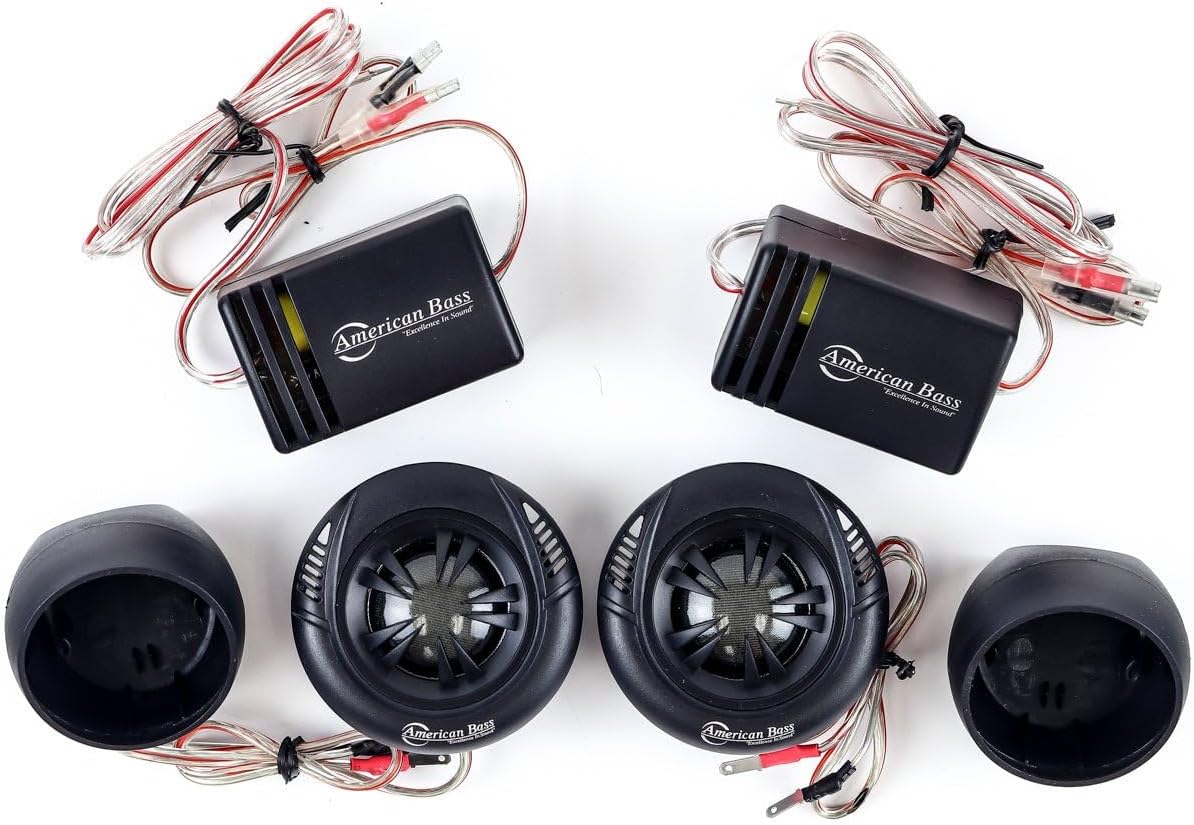 American Bass SQ T2 Teteron Dome Tweeters, 120, Pair