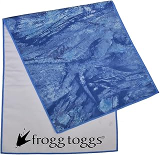 FROGG TOGGS Chilly Pad Pro Soft Microfiber Instant Cooling Towel, Machine Washable, 33”x10.5”, Realtree Fishing Aspect Oce...