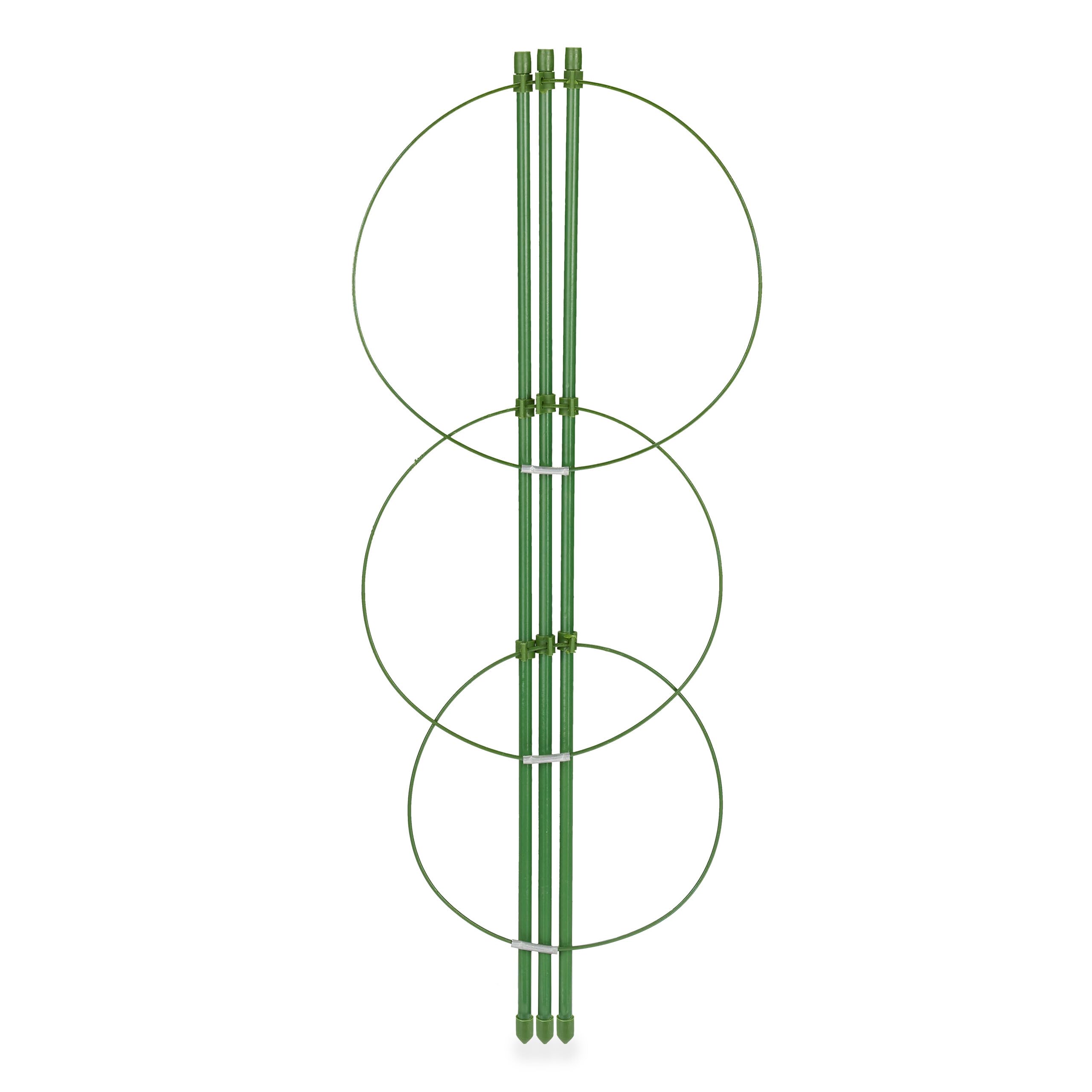 Set Da 14 Gabbie Per Pomodori – Supporto Per Piante Rampicanti, Anelli Regolabili, Ideale Per Balcone E Orto Domestico