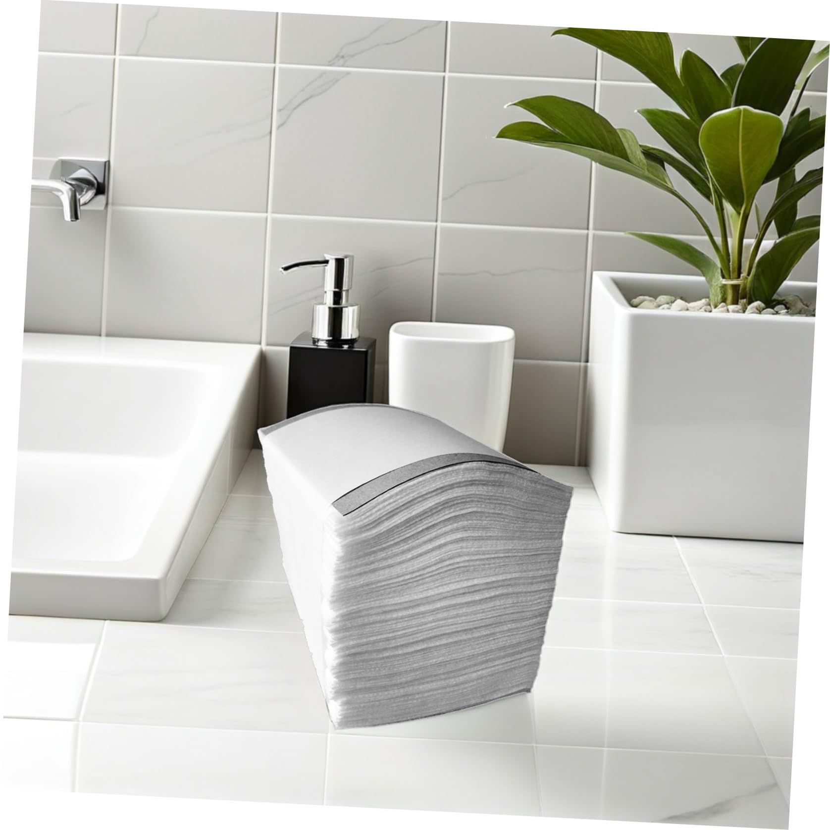 TOYANDONA Dischetti Struccanti Monouso Non Tessuto 10X10 CM Set 300 Pezzi Morbidi e Assorbenti per Viso per Uso Domestico e Saloni di Bellezza