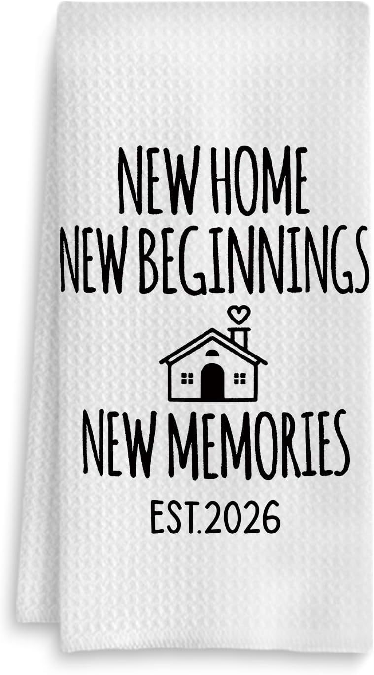 Housewarming Gifts 2026 Kitchen Towels, House Warming Gifts New Home House Apartment, Gift for New Homeowners, Housewarming Decorations, 16x24 Inch