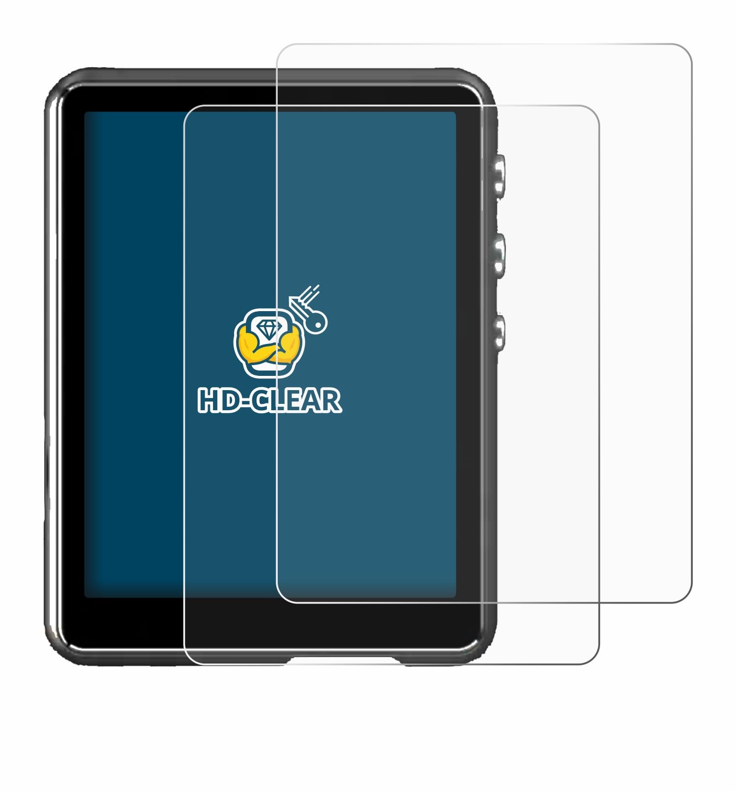 Brotect Pellicola In Vetro Ibrido AirGlass Per Ulefone Note 7P - Durezza 9H, Trasparente, Anti-impronta, Made In Germany - 2
