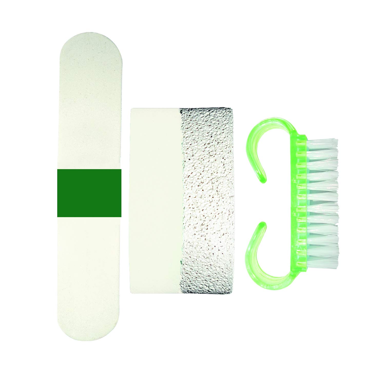 PANACHE Manicure Tools, Pack of 3 (Green)