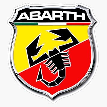 Abarth Team Waterproof Vinyl Window Bumper Sticker Decal 5"