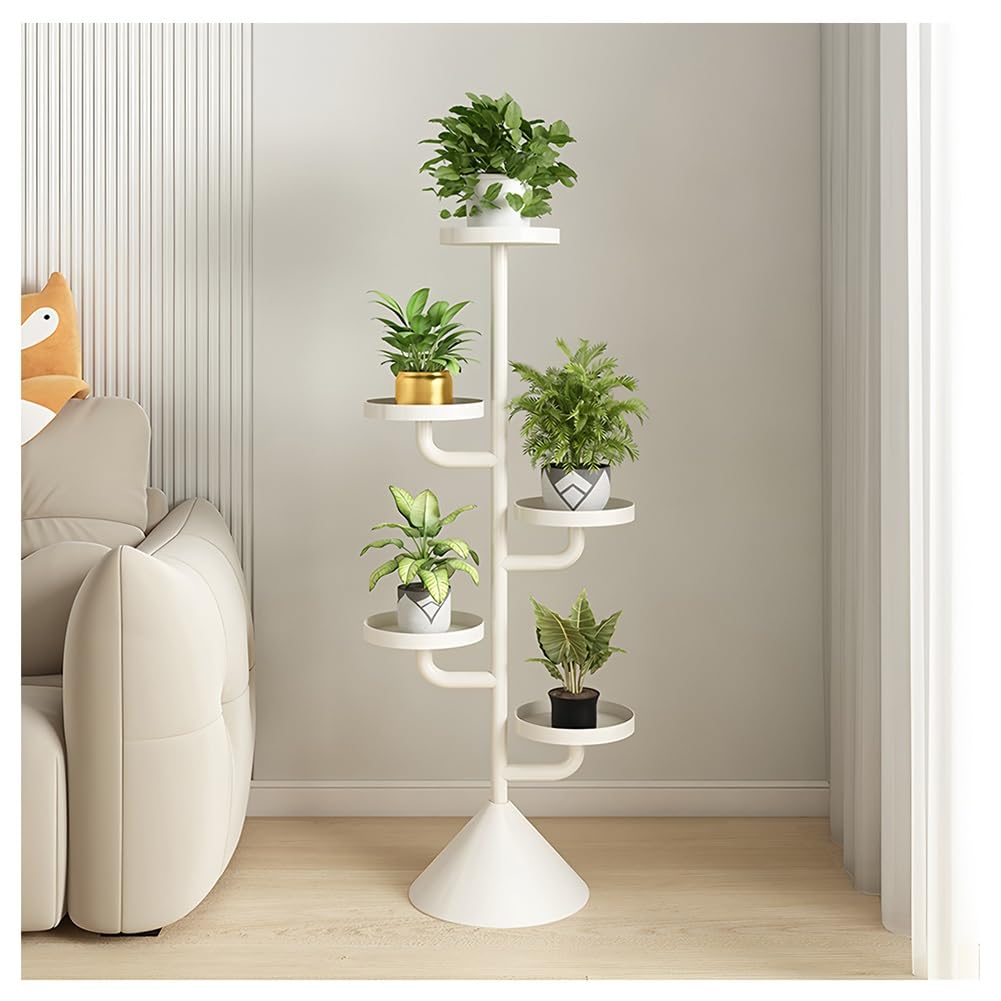 Support de plantes en métal intérieur étagère fleurs angle salon balcon bureau 3 niveaux