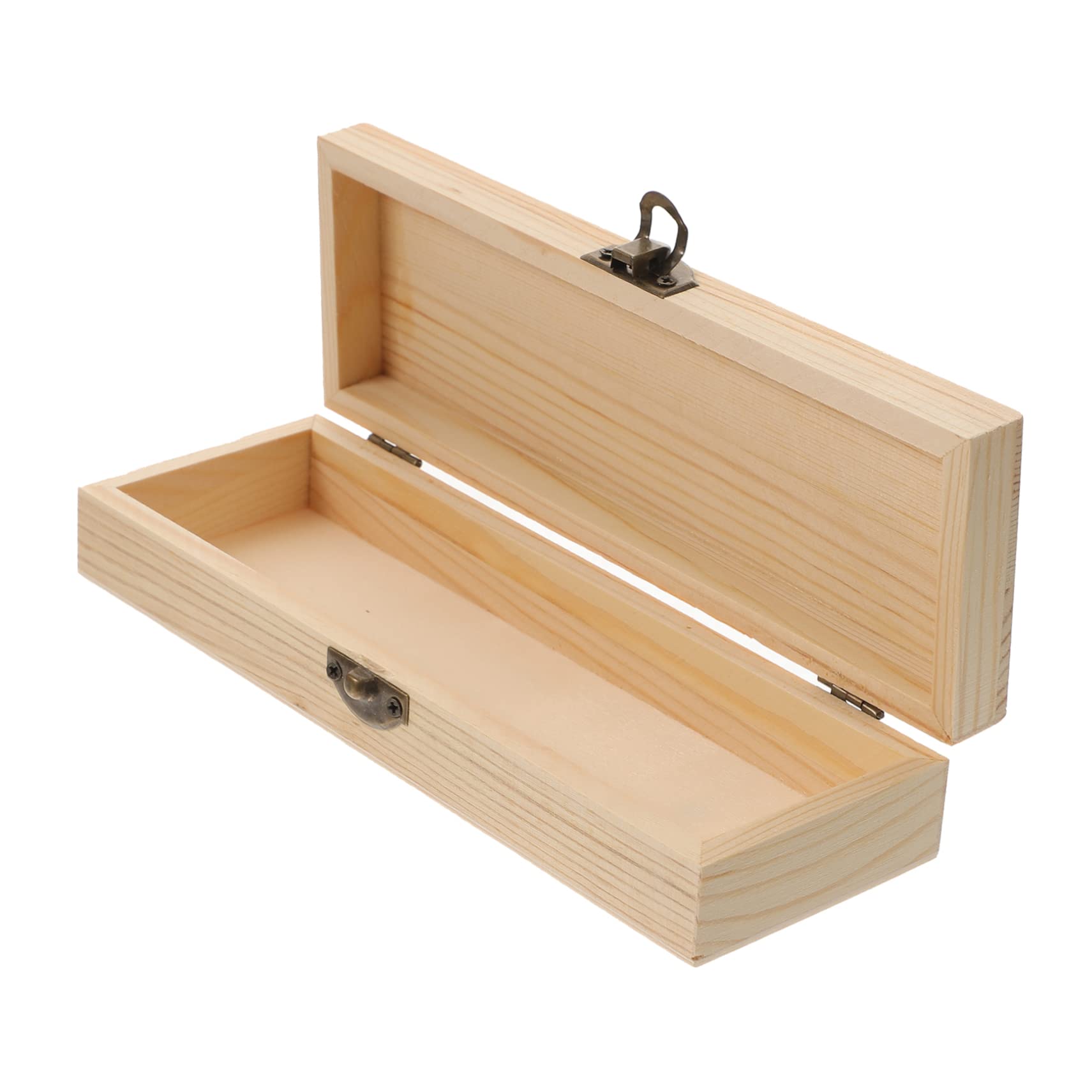 DOITOOL 5 Pezzi Scatola Portapenne Legno con Ampia Capacità Contenitore per e Cancelleria per Scuola e Ufficio Organizer Pratico e per Ottimo Natale