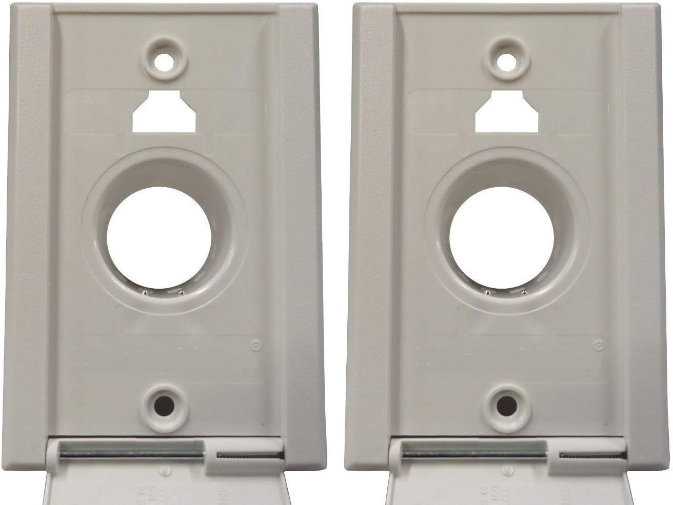 HASMX 775595V3W 2-Pack 5 1/8" H x 3 7/16" W x 1 1/2" Inner Diameter Central Vacuum Inlet Valves White 120 Volt for ElectraValve : Home & Kitchen