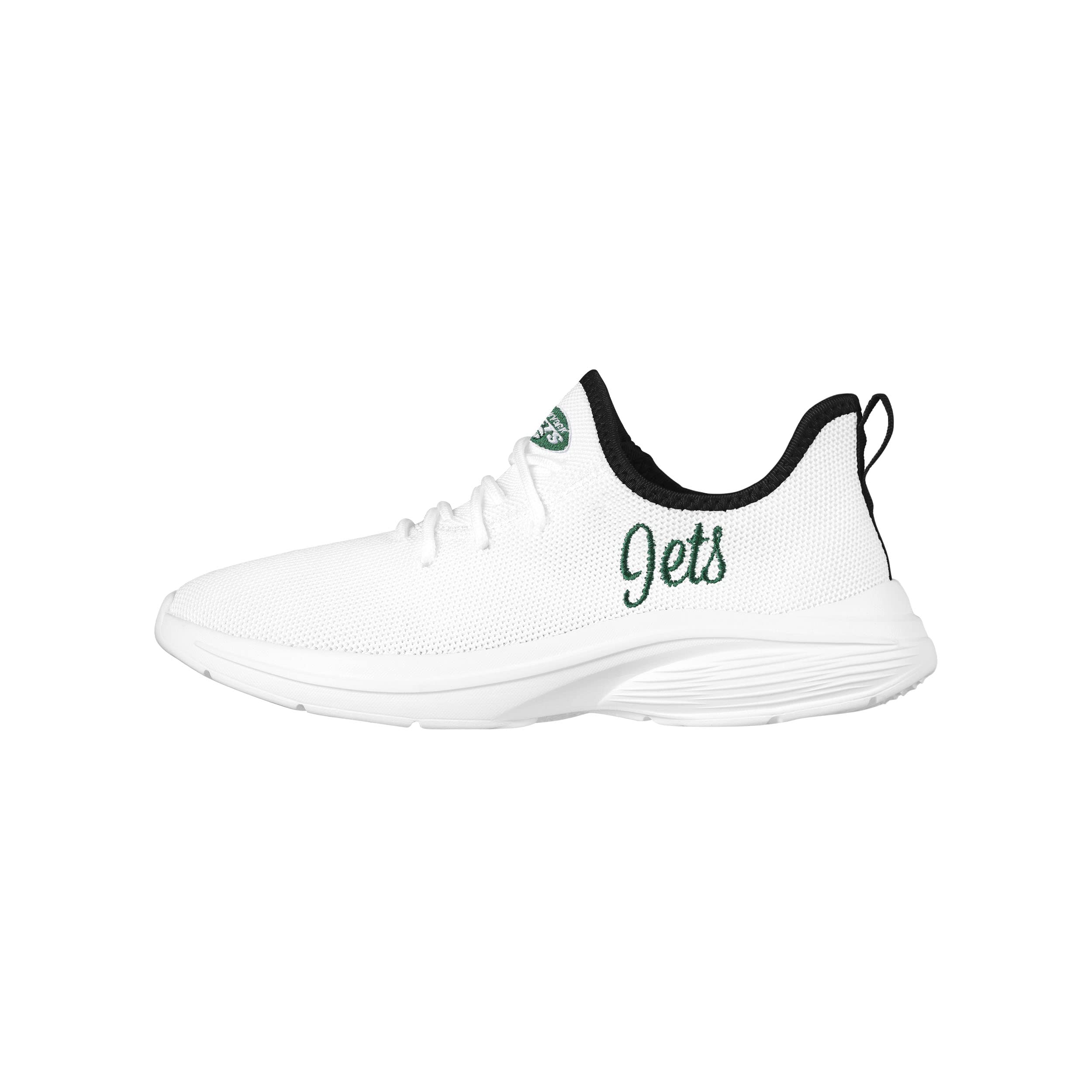 FOCO NFL Womens NFL Team Logo White Athletic Shoes Sneakers