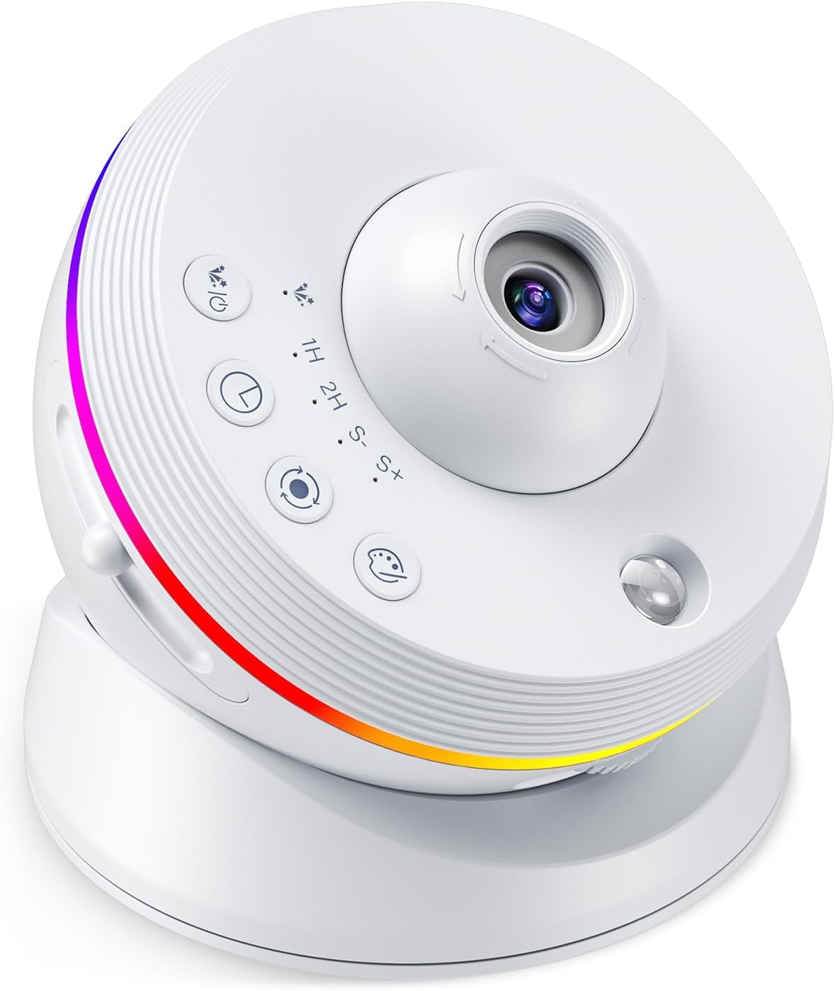 Proyector de Galaxias y Estrellas, 13 Discos Planetarios, Proyector Estrellas para niños, Imagen HD, Velocidad Ajustable, luz Nocturna giratoria de 360° para Techo, decoración de Dormitorio