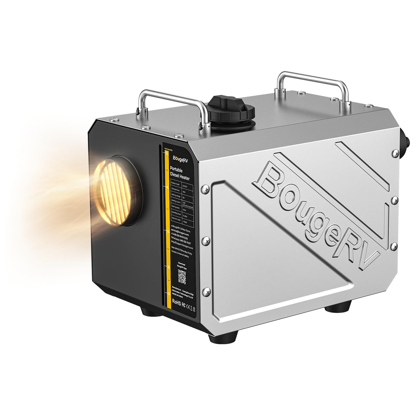 BougeRV一体型FFヒーター 5kW 軽油・灯油 DC 12V/24V Amazon.co.jp: 【5KW 高出力暖房】BougeRV 一体型 FF ヒーター DC12V