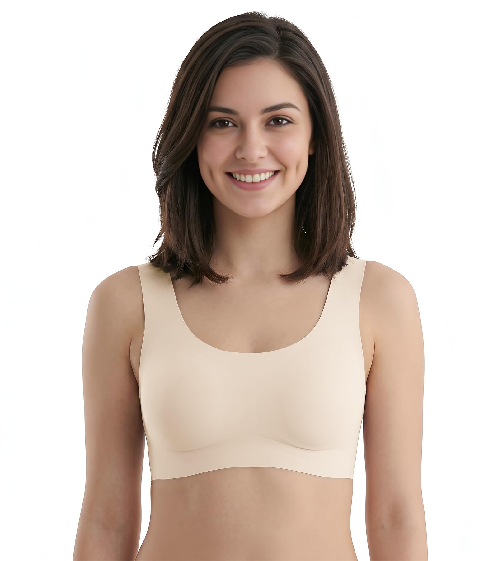 dimore Comfort Revolution Seamless Bra Easy lite Full-Coverage Wirefree Everyday Bra with CloudSoft Comfort with Removable Pad-picture-10