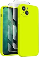 Vista 412 de FireNova Designed for iPhone 13 Pro Max Case, Silicone [Camera Protection] Phone Case with [2 Screen Protectors], Soft Anti-Scratch Microfiber Deep