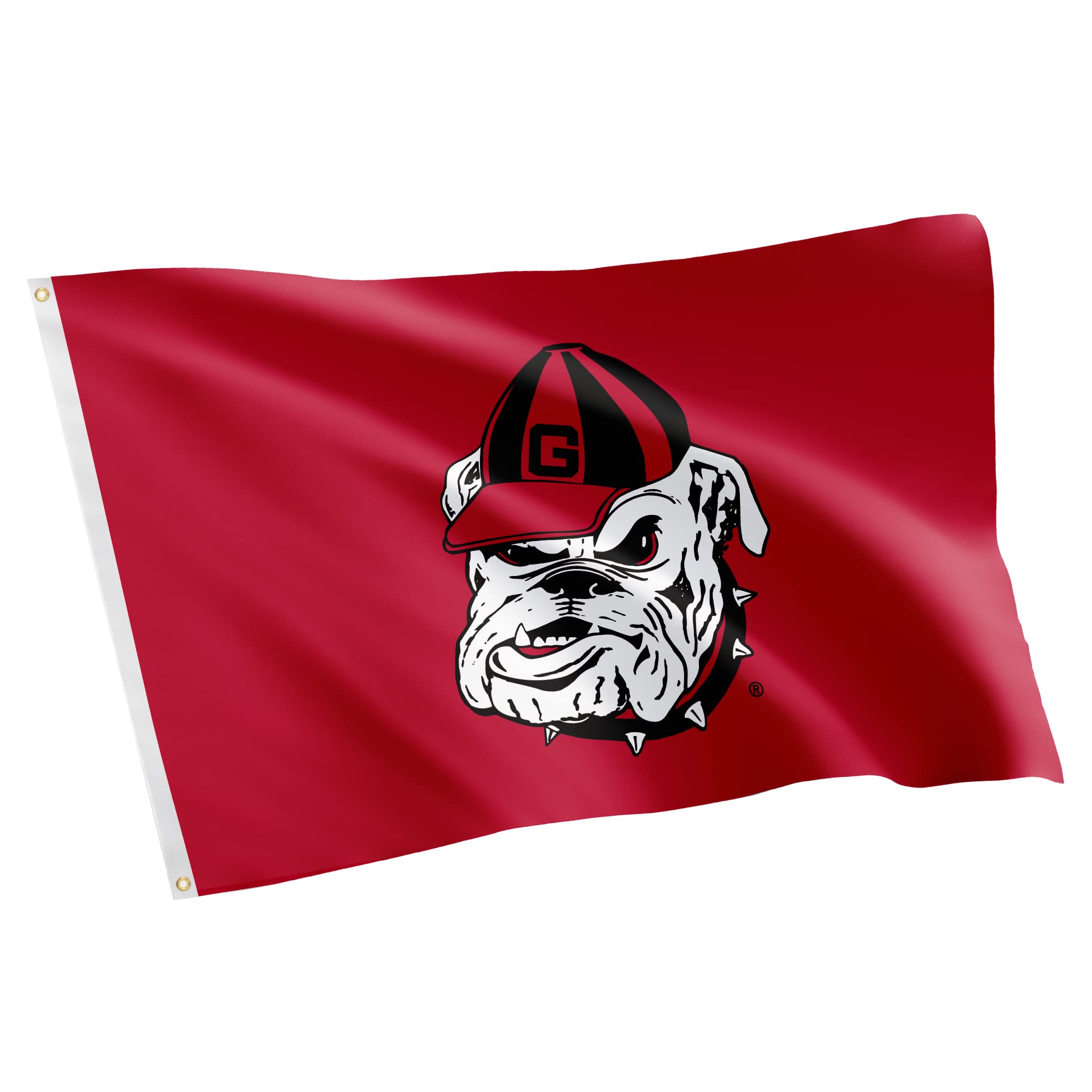 Desert Cactus University of Georgia Flag Bulldogs UGA Dawgs Banners 100% Polyester Indoor Outdoor 3x5 feet Flags (Design 10)