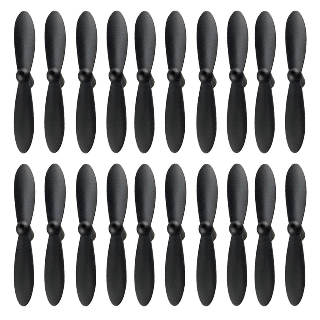 SECRET DESIRE 20pcs Propeller Airscrew Propellers for Cheerson CX 10 Mini Drone Black|Propeller|Propeller for dc Motor|coreless Motor with Propeller|Propeller for Drone|Propeller Fan-image-34