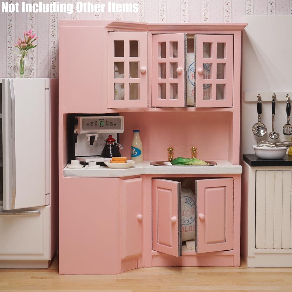 En Bois Poupée Ensemble De Meubles Pour Échelle 1:12 Dollhouse Théâtre Miniature Meubles En Bois