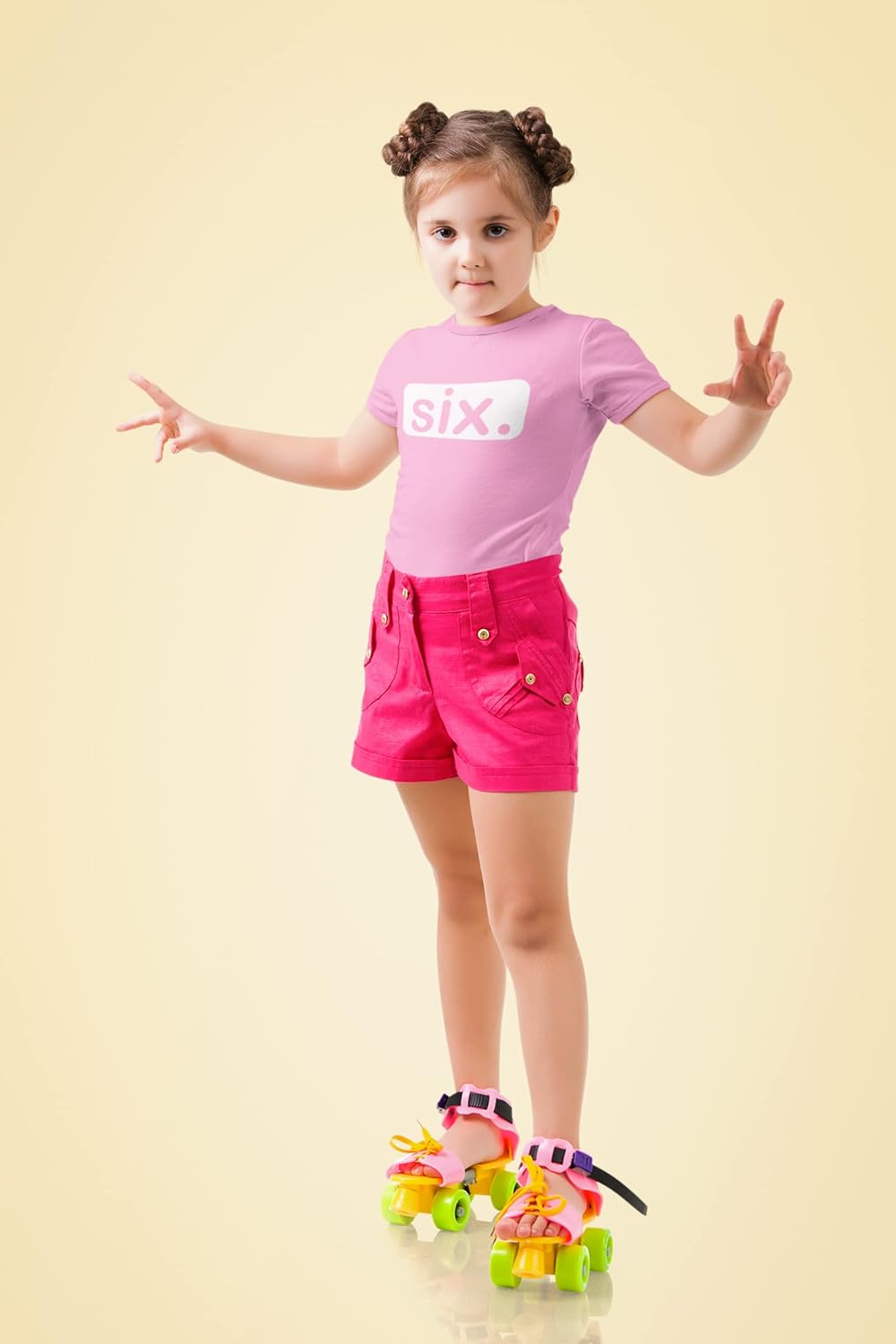 Unordinary Toddler 6th Birthday Shirt Girl Birthday Outfit for 6 Year Old Girls six Happy Sixth Gift - Image 3