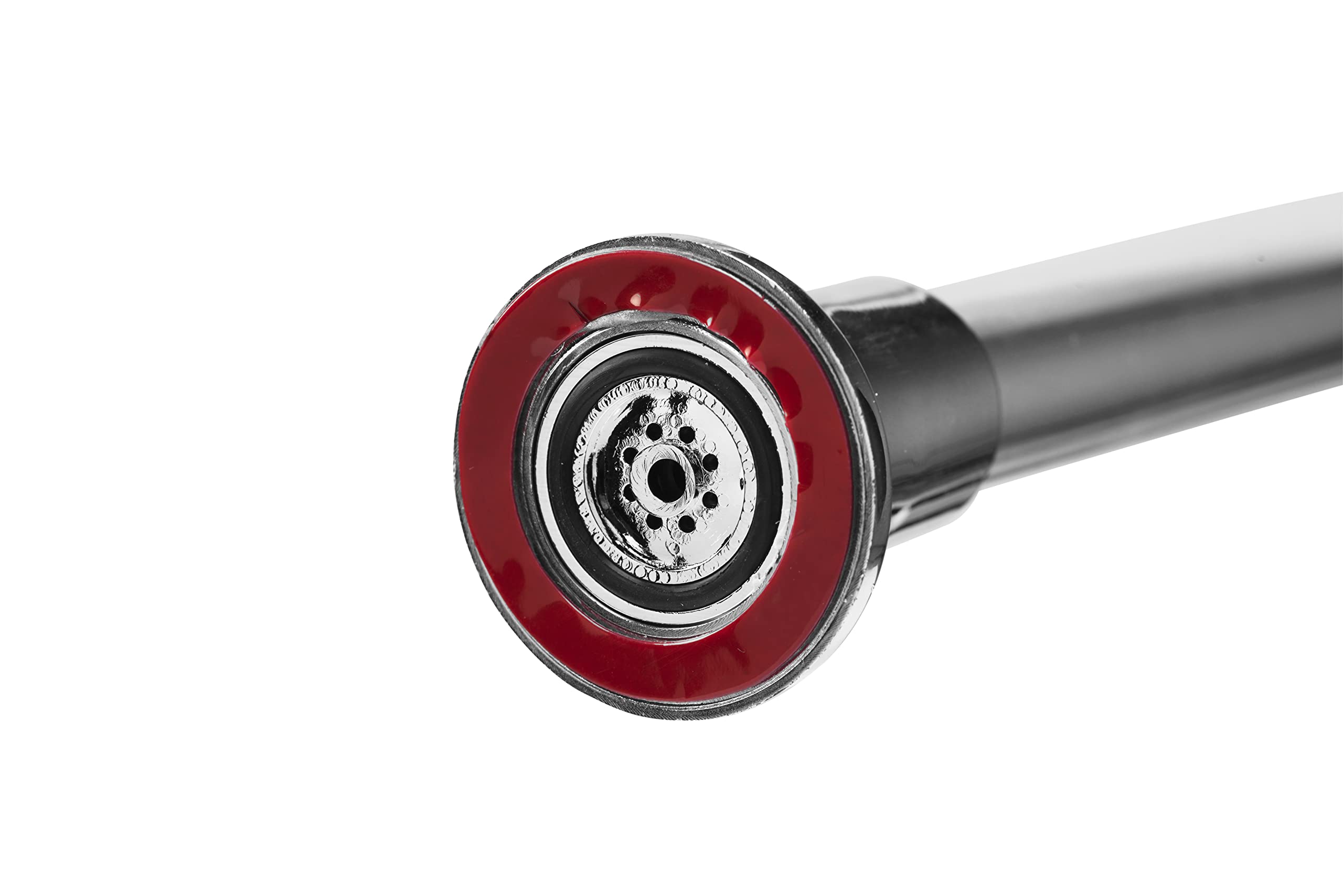 Stick N' Lock Asta Telescopica Per Tenda Doccia, Cromata, Regolabile Da 1295 A 2298 Mm, Con Anelli