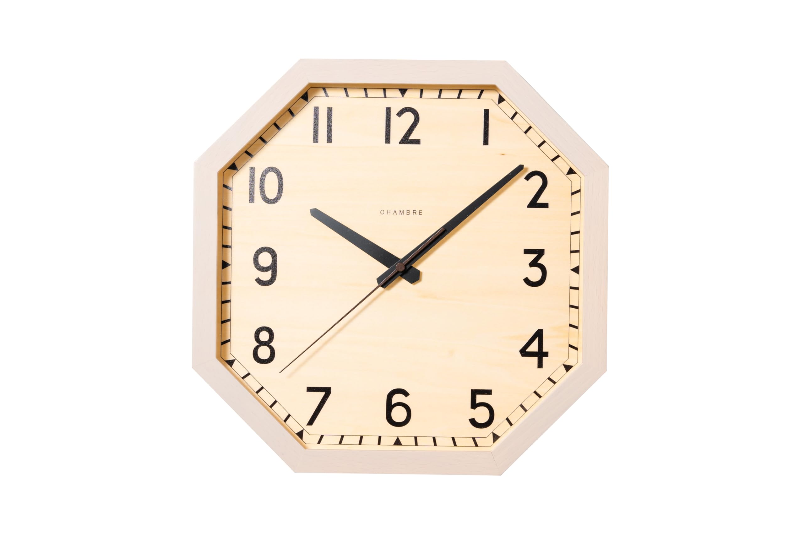 Horloge murale japonaise sans tic-tac pour retrouver le sommeil