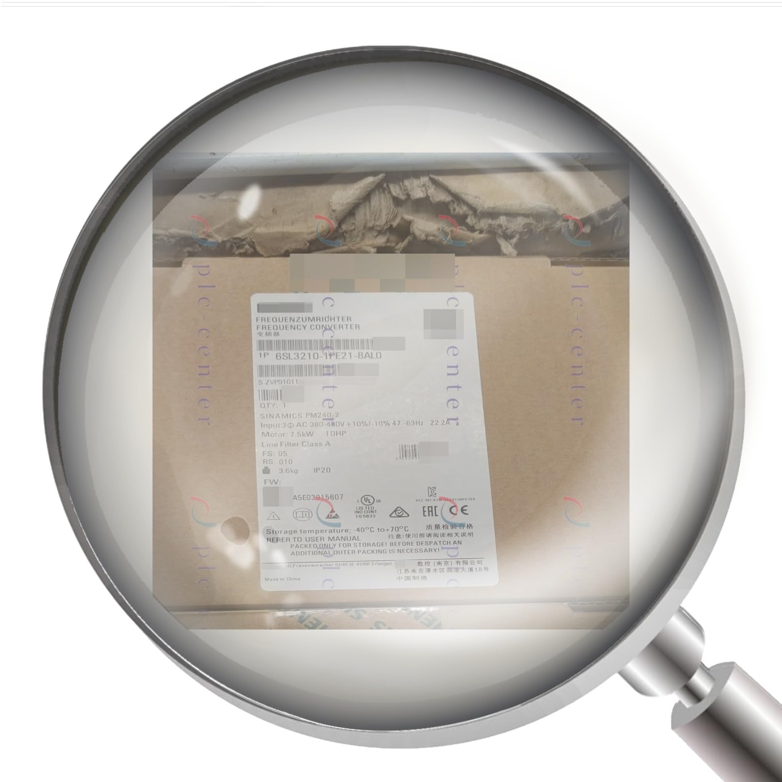 1PC 6SL3210-1PE21-8AL0 6SL3 210-1PE21-8AL0 New in Box for Shipping