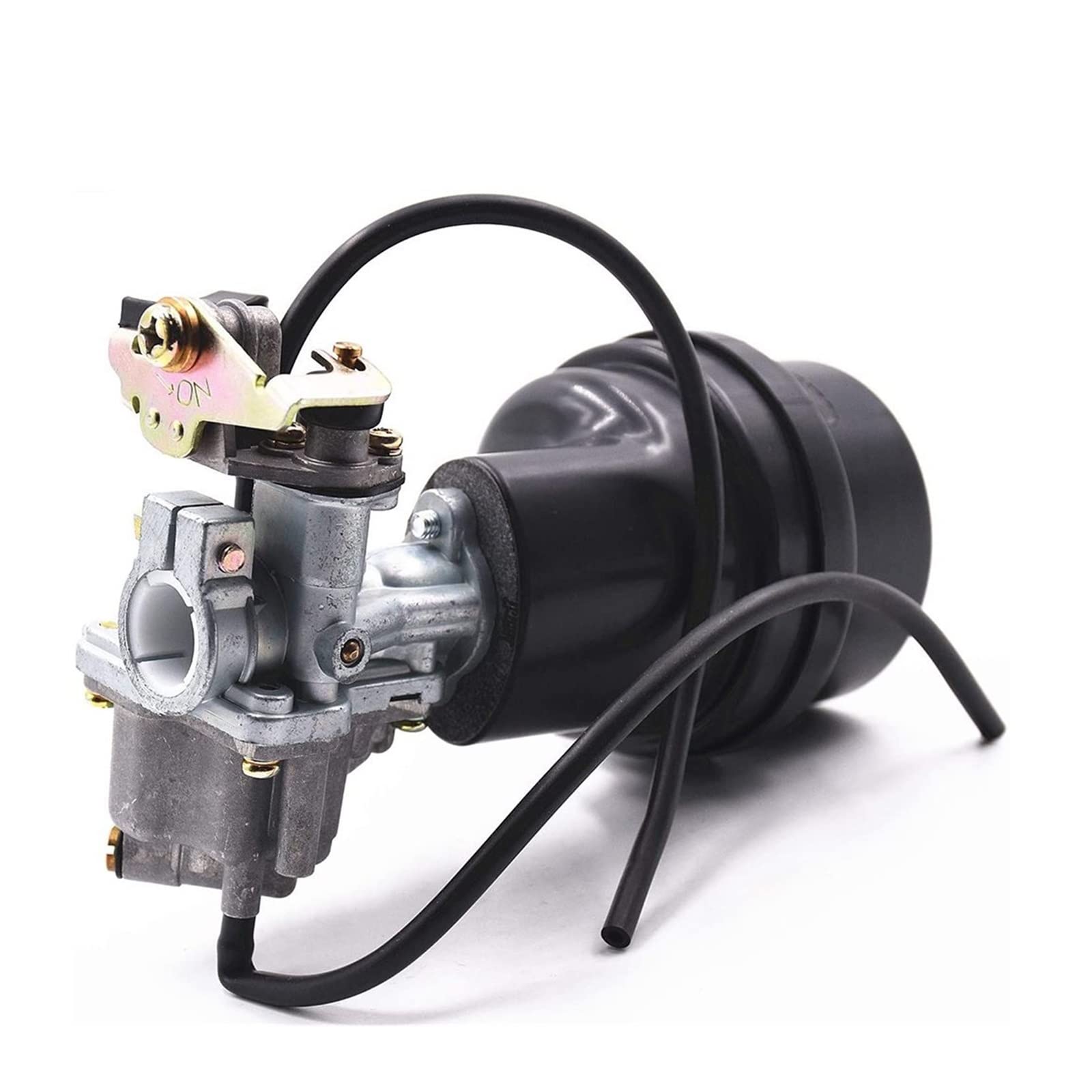 NonuineFor Suzuki LT-A50 1983 1984 TrailBuddy For JR50 1984-2006 Carburetor With Air Filter Box Carburetor Fuel Hose Filter