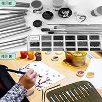 Amazon.co.jp: DFsucces キャンバス画筆ケース 道具入れ 22