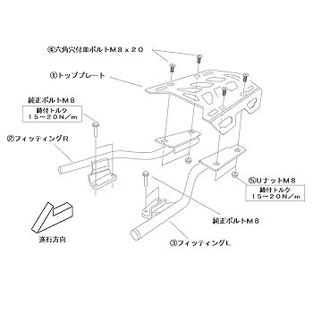 Amazon | デイトナ(Daytona) CBR400R(13) CB400F(13)専用 リア