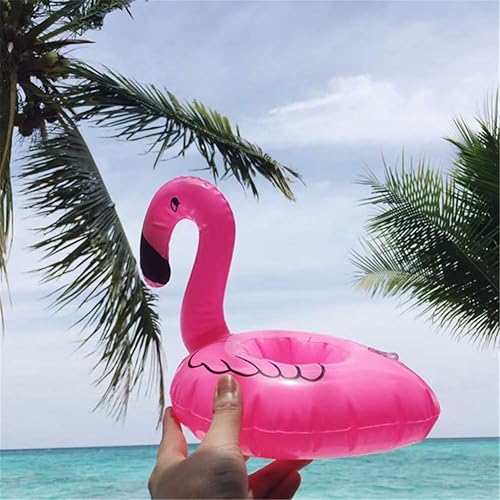 Miniatura 5 de Soporte inflable para bebidas, paquete de 3 flotadores de piscina, portavasos para fiesta de verano en la piscina, variedad de formas para elegir