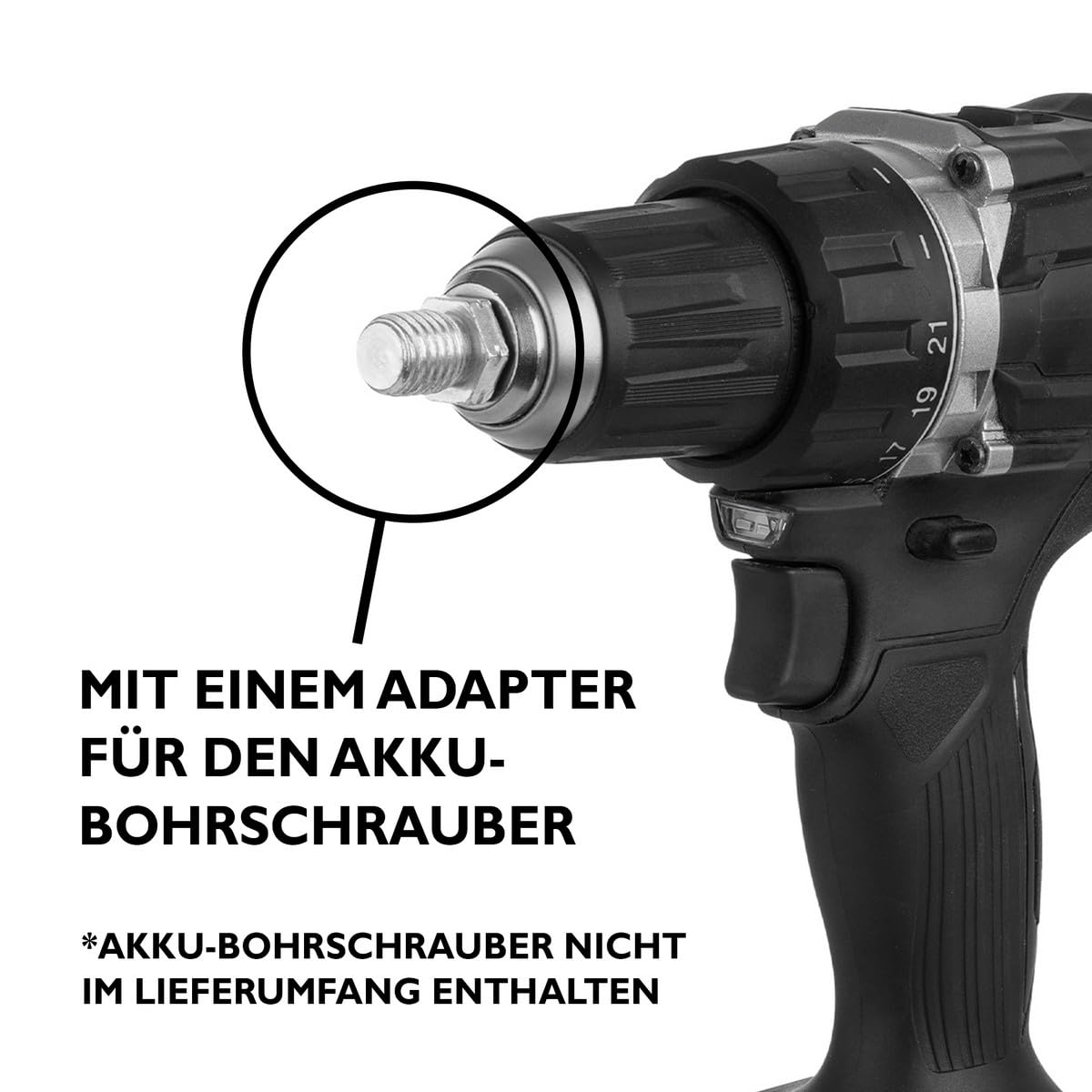 CLEANOFANT Universal POLITUR Set für Akku-Schrauber & Bohrmaschine | Polierset für Wohnwagen & Wohnmobil - Inkl. Adapter, Polierteller, Pad & Poliertuch - Entfernt Kratzer & Gebrauchsspuren