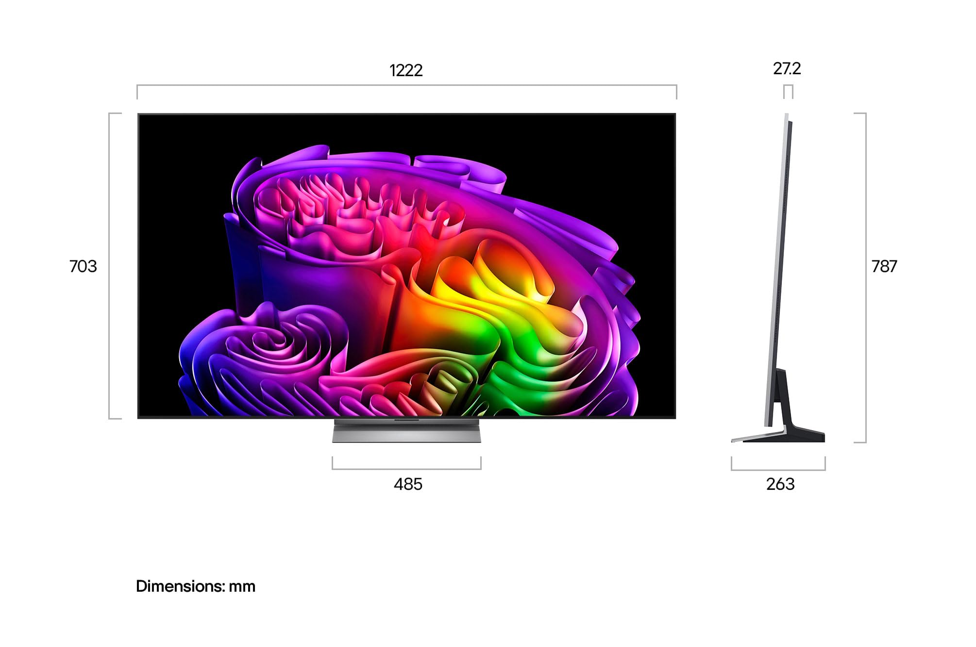 LG 55-Inch G6 OLED evo AI 4K Smart TV – α11 AI Processor Gen3, Hyper Radiant, Reflection Free, Up to 165Hz Refresh Rate, G-SYNC, FreeSync, Dolby Vision/Atmos, webOS, Table Stand Included (55G6S,2026) - 2