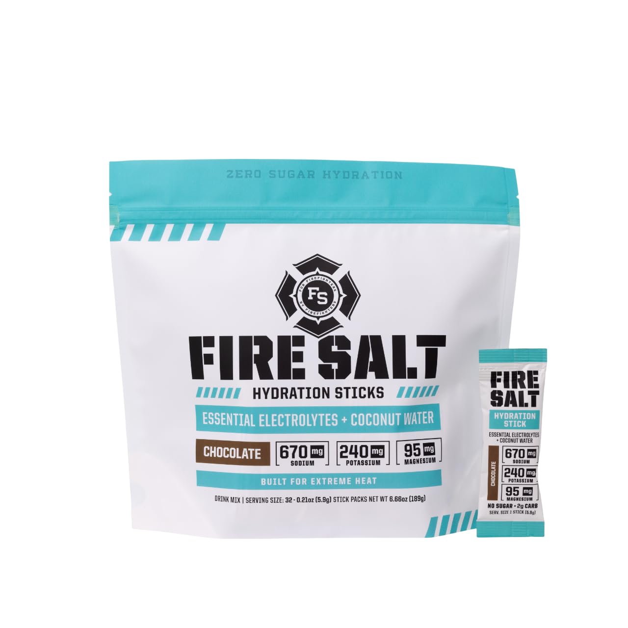 Fire Salt Variety Pack Electrolyte Hydration Sticks, Zero Sugar, 32 Count — Amazon image 12