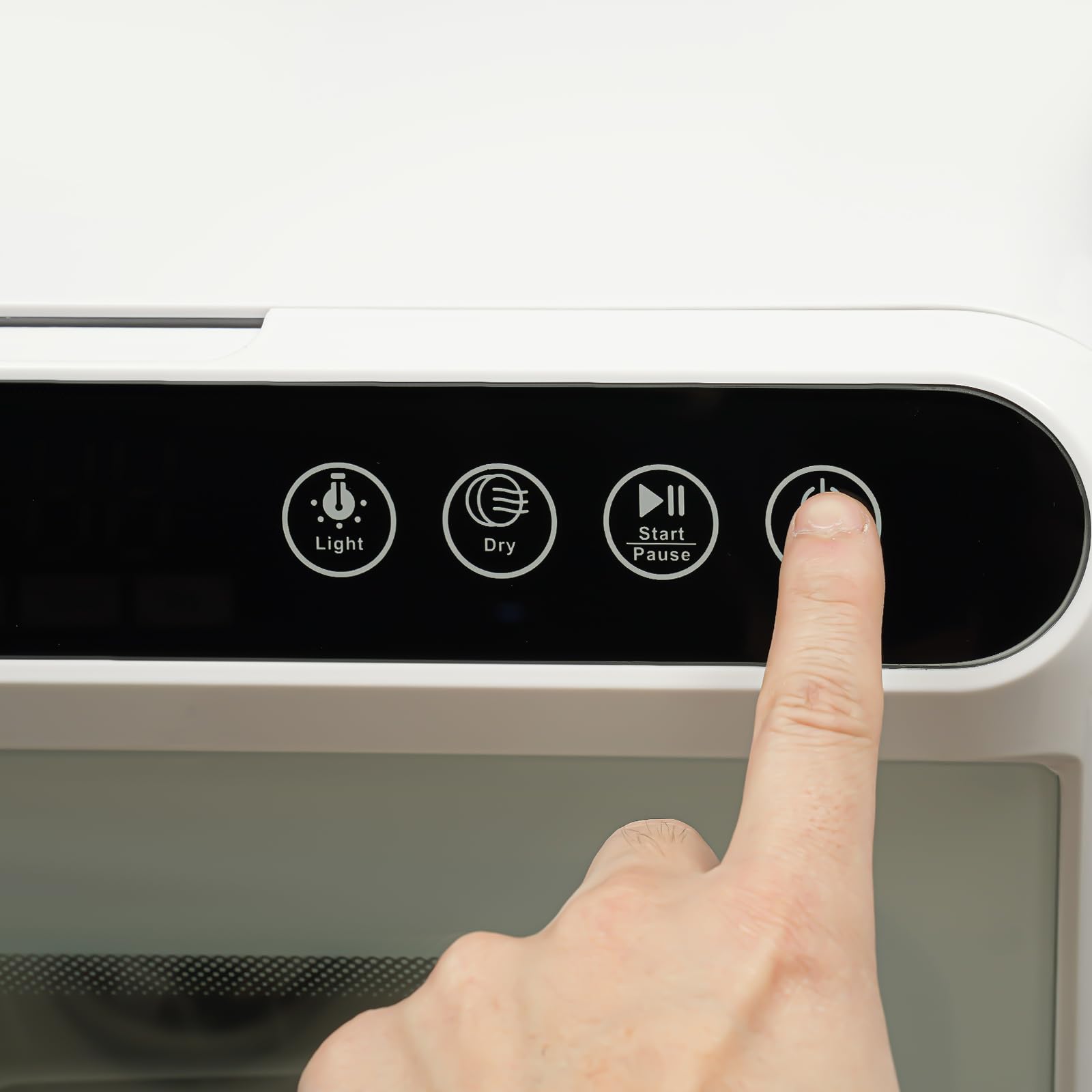 Mini Geschirrspüler Für Kleine Küchen - 1100W Tischgeschirrspüler Mit Messer-Desinfektion