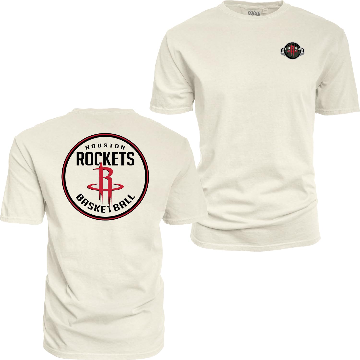Blue 84 NBA Officially Licensed T-Shirt Ringspun Front/Back Ivory
