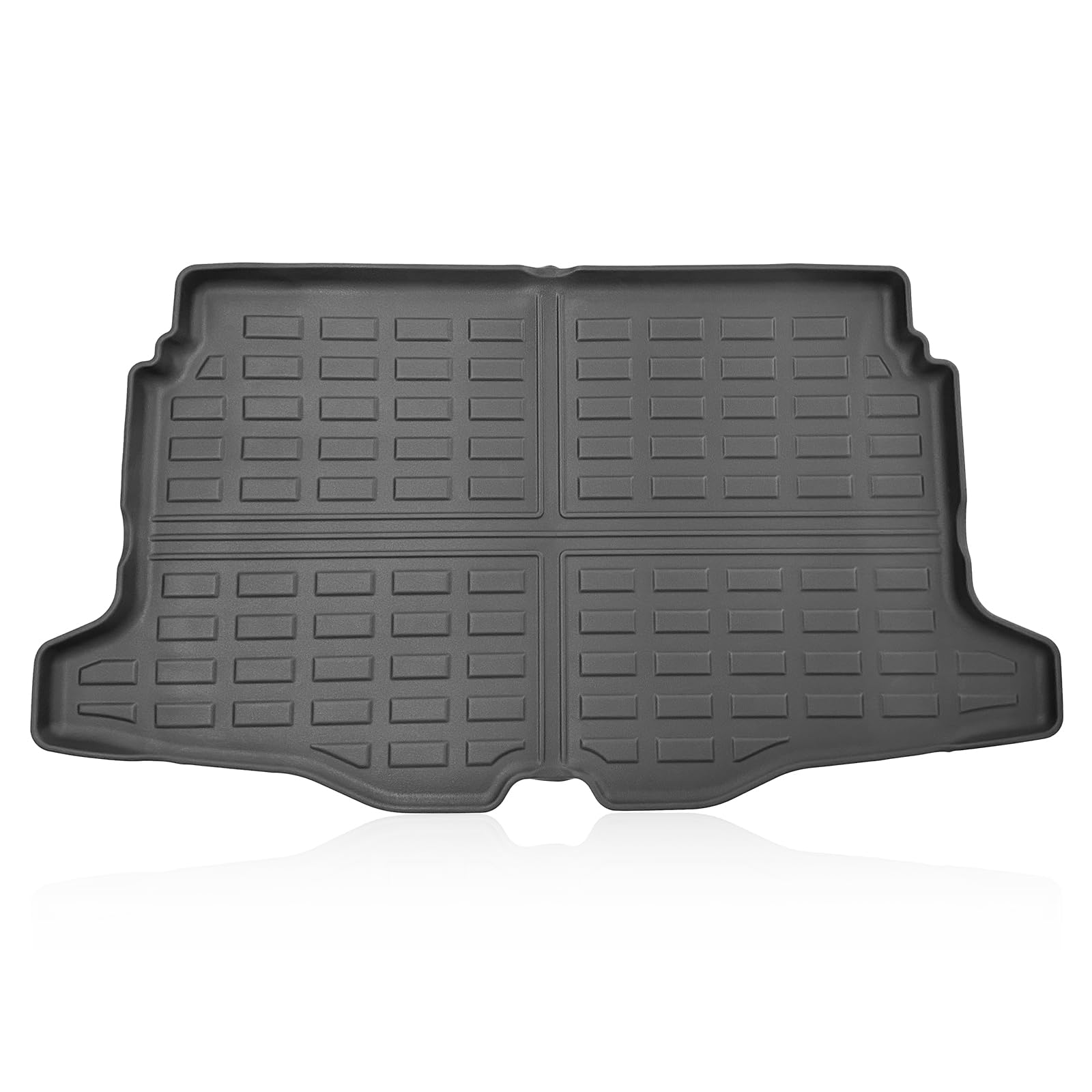 GAFAT Kompatybilny z Jeep Avenger 2025 2026-2023, mata do bagażnika, łatwa do złożenia, Avenger Hybrid EV 2025, mata TPE na każdą porę roku, oryginalny skaner 3D, wysoka krawędź [nie dla 4×e] (lepszy)