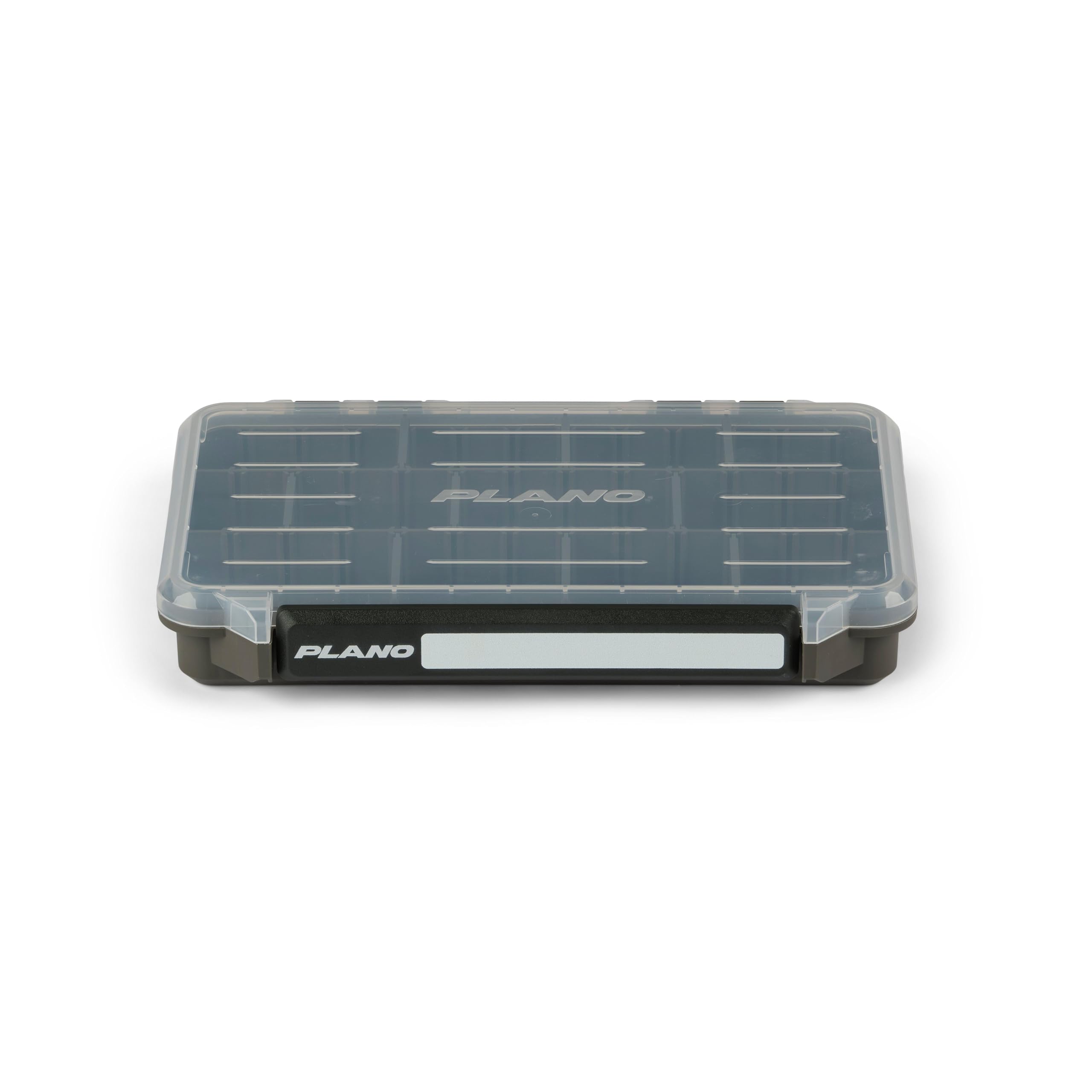 Plano StowAway 3600 Stow Tackle Box with Corrosion-Preventive Rustricor, Single Latch Design, Transparent DuraView Lid, Stackable Storage for Fishing