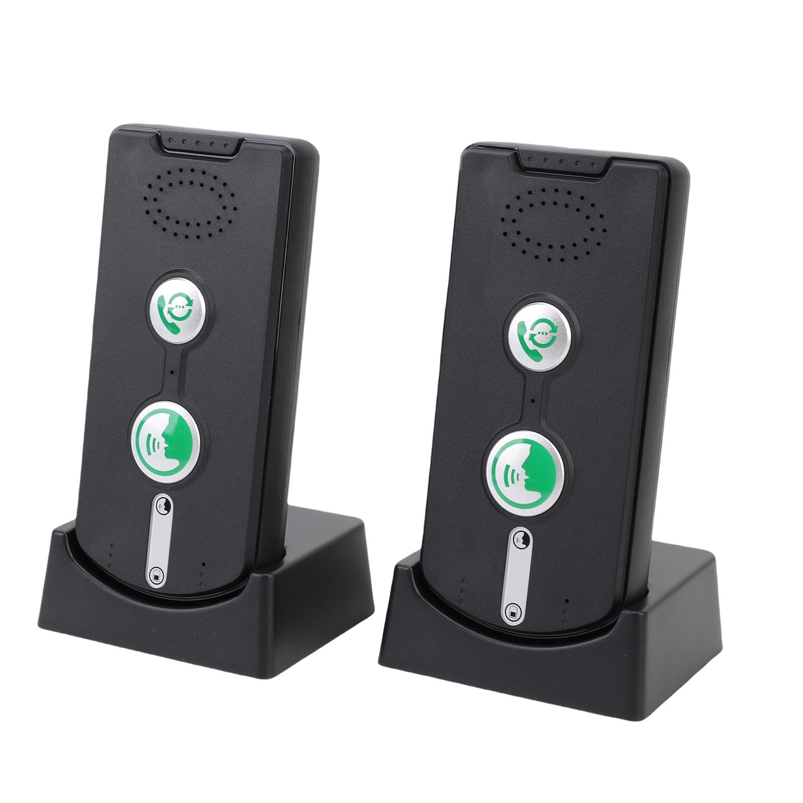Annadue Intercom Wireless a 2 Vie per Casa, Intercomunicador a Lungo Raggio di 500 M, Nessun Cablaggio, Volume Regolabile per Casa, Ufficio, Esterno Interno