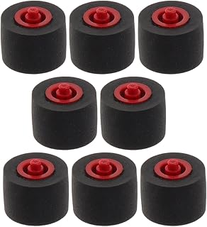 8Pcs Cassette Pinch Rollers Replacement for Tape Recorder Radios