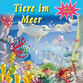 Board book Puzzlebuch - Tiere aus dem Meer [German] Book