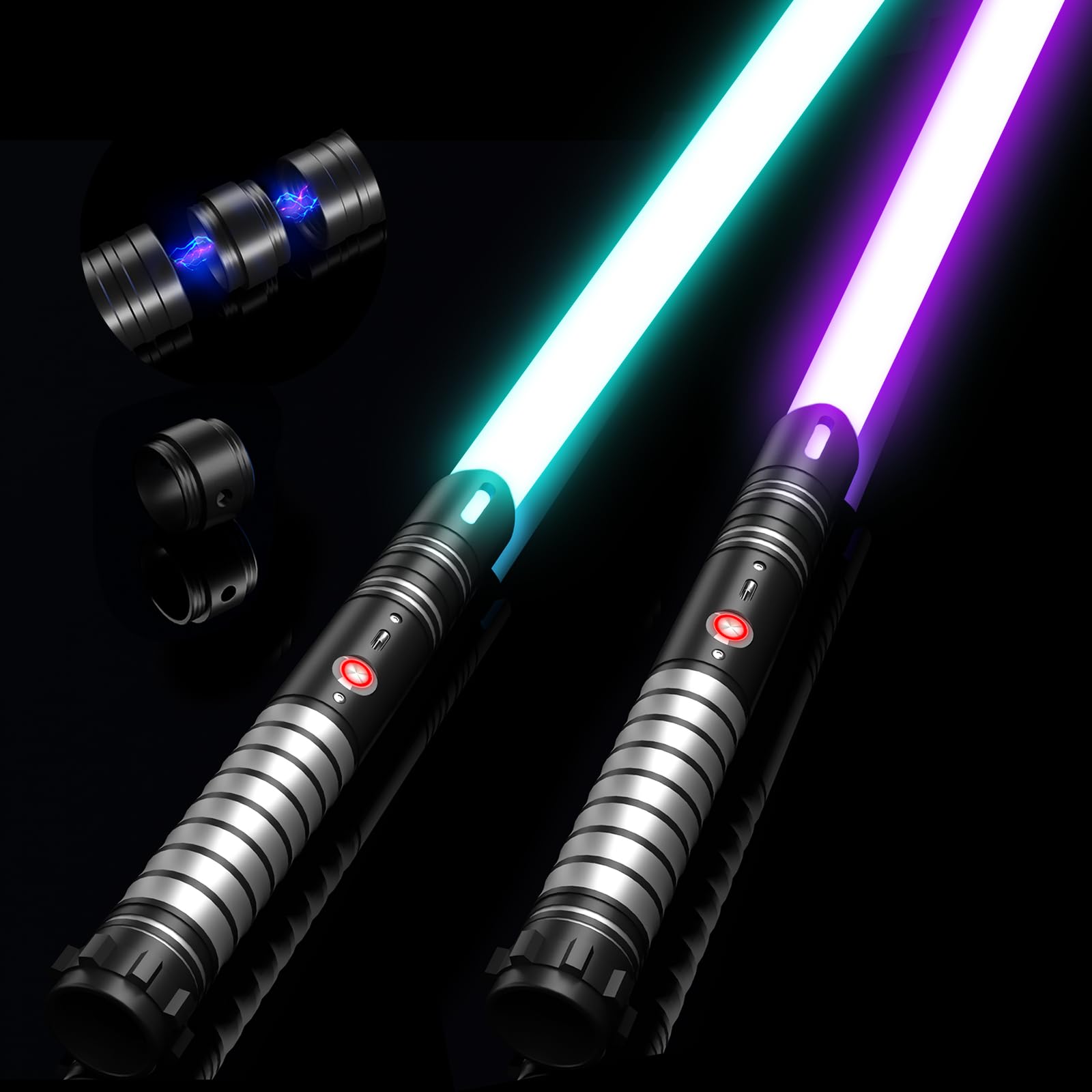 Amazon.com: Viglaschill 2-in-1 Detachable Lightsaber Toy - 20