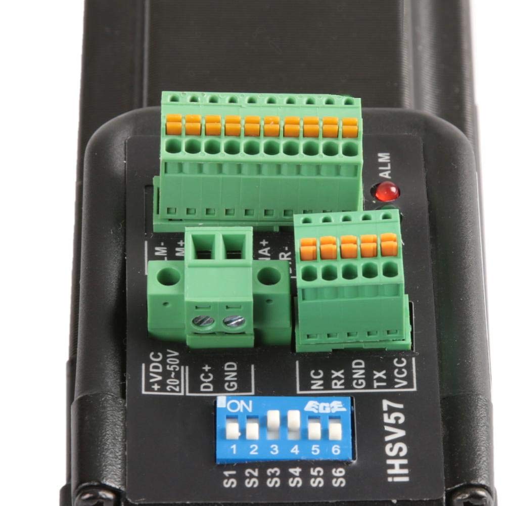 180W 0,6Nm Servomotor, IHSV57-30-18-36 DC36V 3000rpm Integrierter Servomotor für mechanische Arme, Jet-Plotter