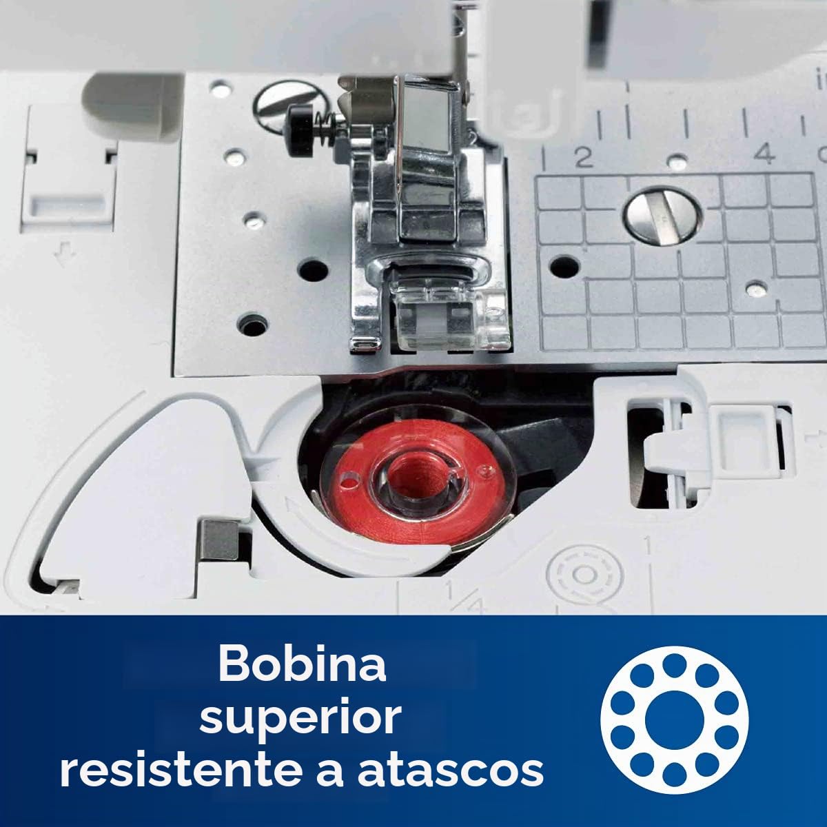 Sewing Machine,Handheld Sewing Machine Household Quick Repairing Tool Portable with Free Sewing Knit Handy Sewing Machine | 165 puntadas integradas, pantalla LCD, mesa ancha, 8 prensatelas incluidos