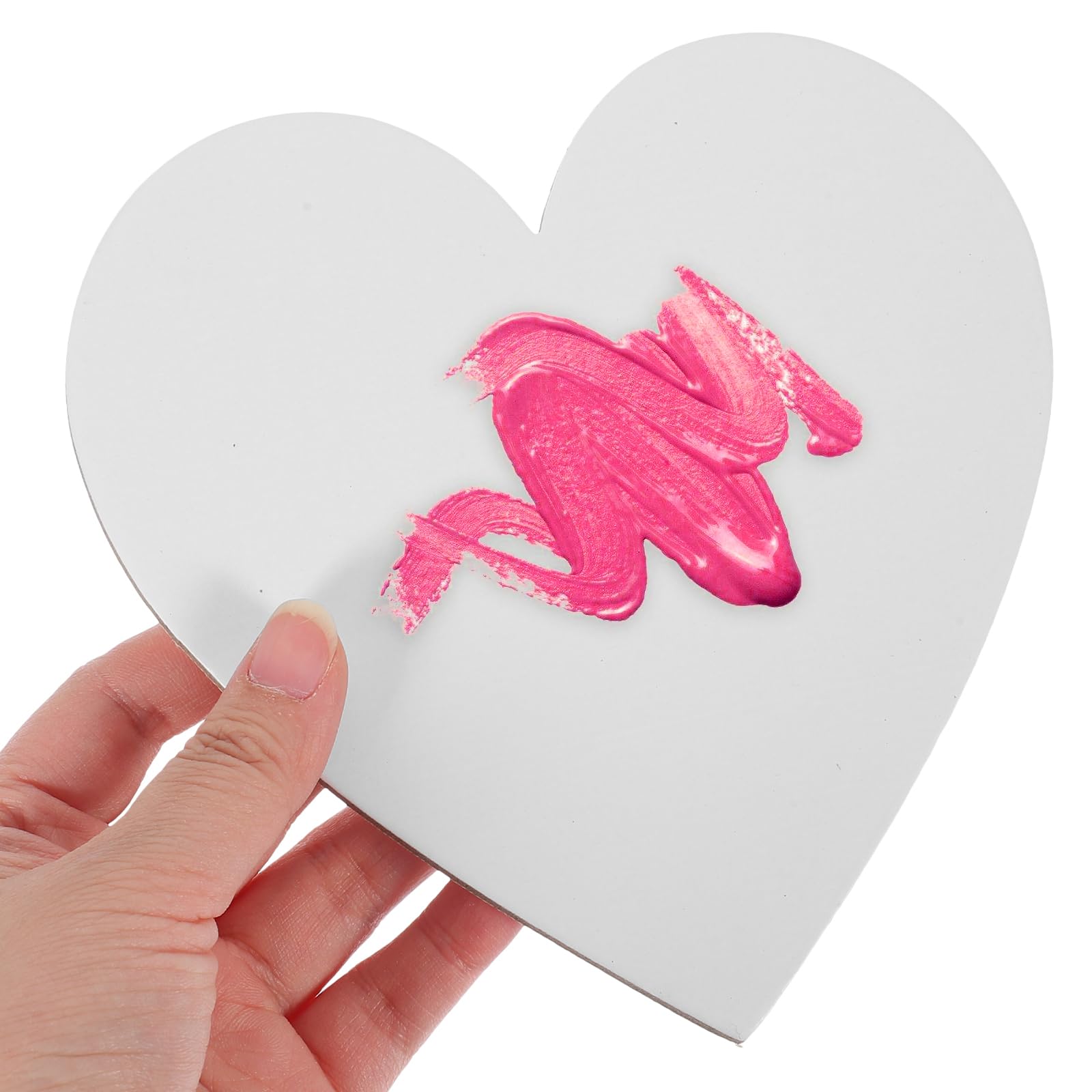 Operitacx 5Pcs Heart Painting Canvas Panels - Image 2