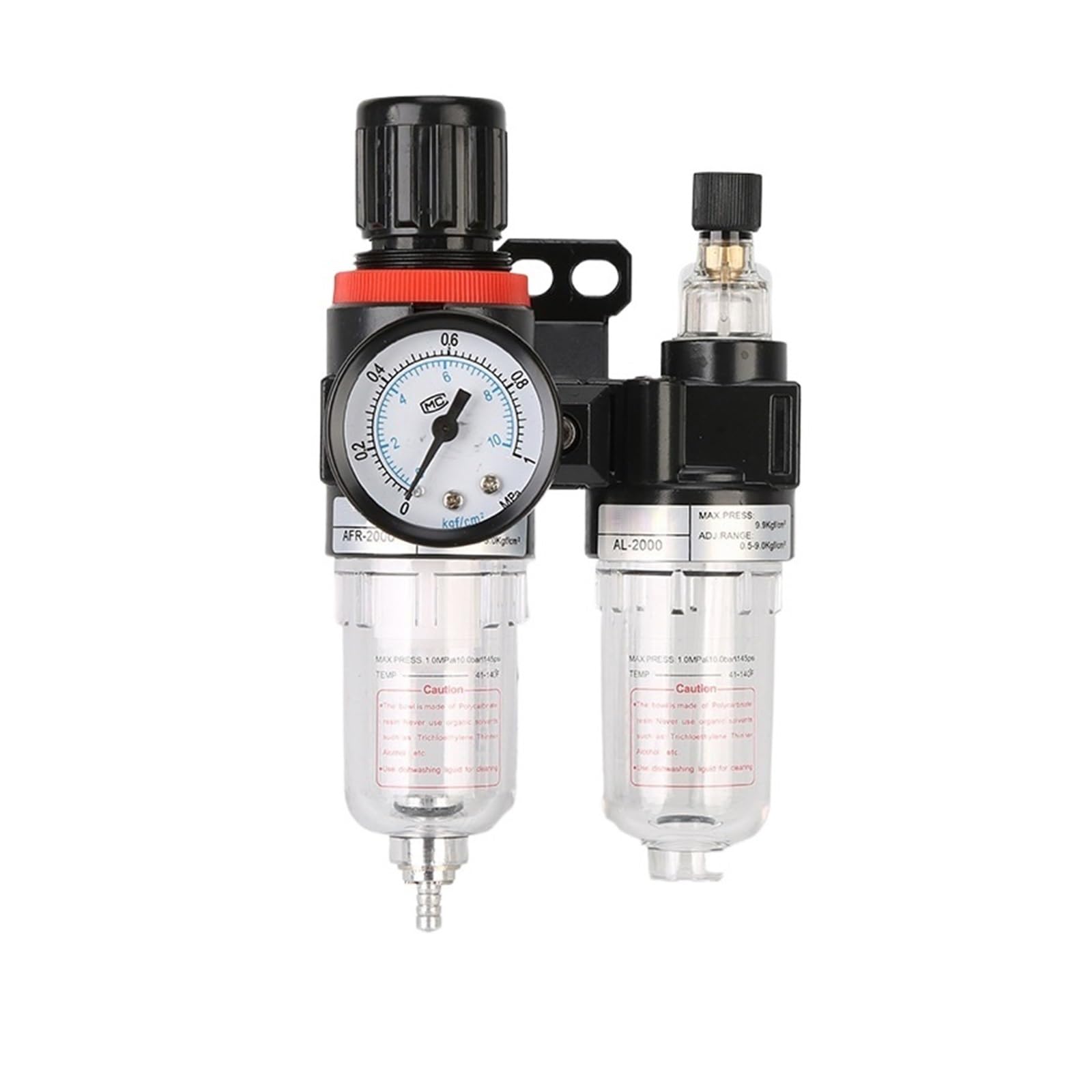 MXXDMOPD AFC2000 G1/4" Air Compressor Oil Water Separator Filter Pressure Reducing Source Processor AC/AFR/AR/AL/AF2000(AFR2000 copper core)
