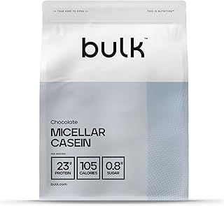 Visuel du produit : Bulk Caséine Micellaire, Shake protéiné, Protéine en Poudre, Chocolat 500 g