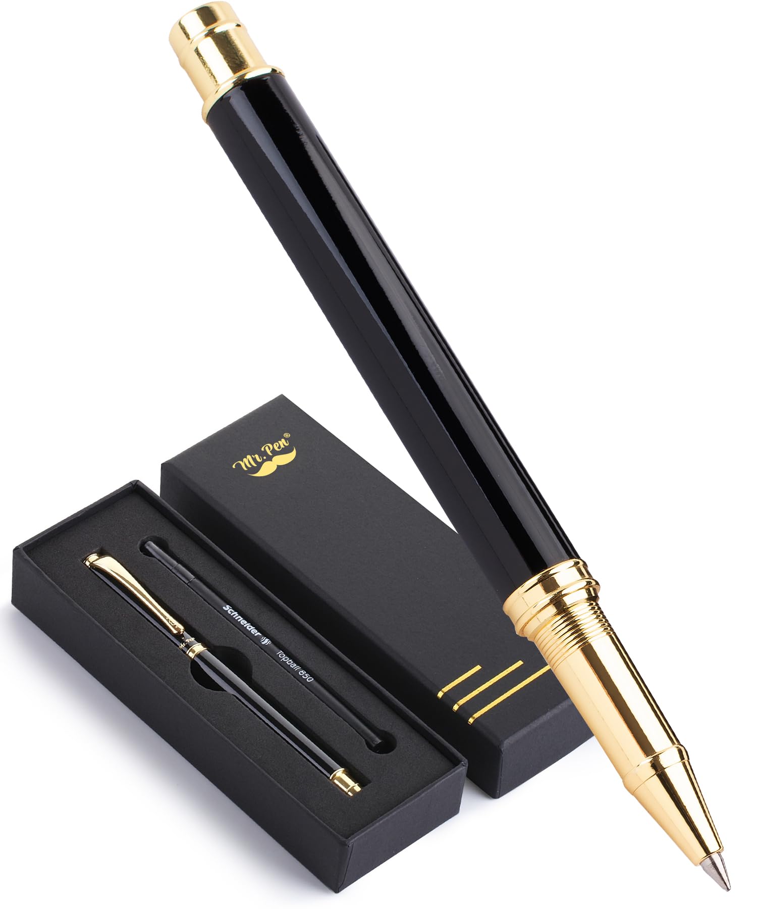 Mr. Pen- Luxury Pen, Black Barrel, Black Ink, Fancy Pen, Fancy Pens for Men and Women, Nice Pens for Men and Women