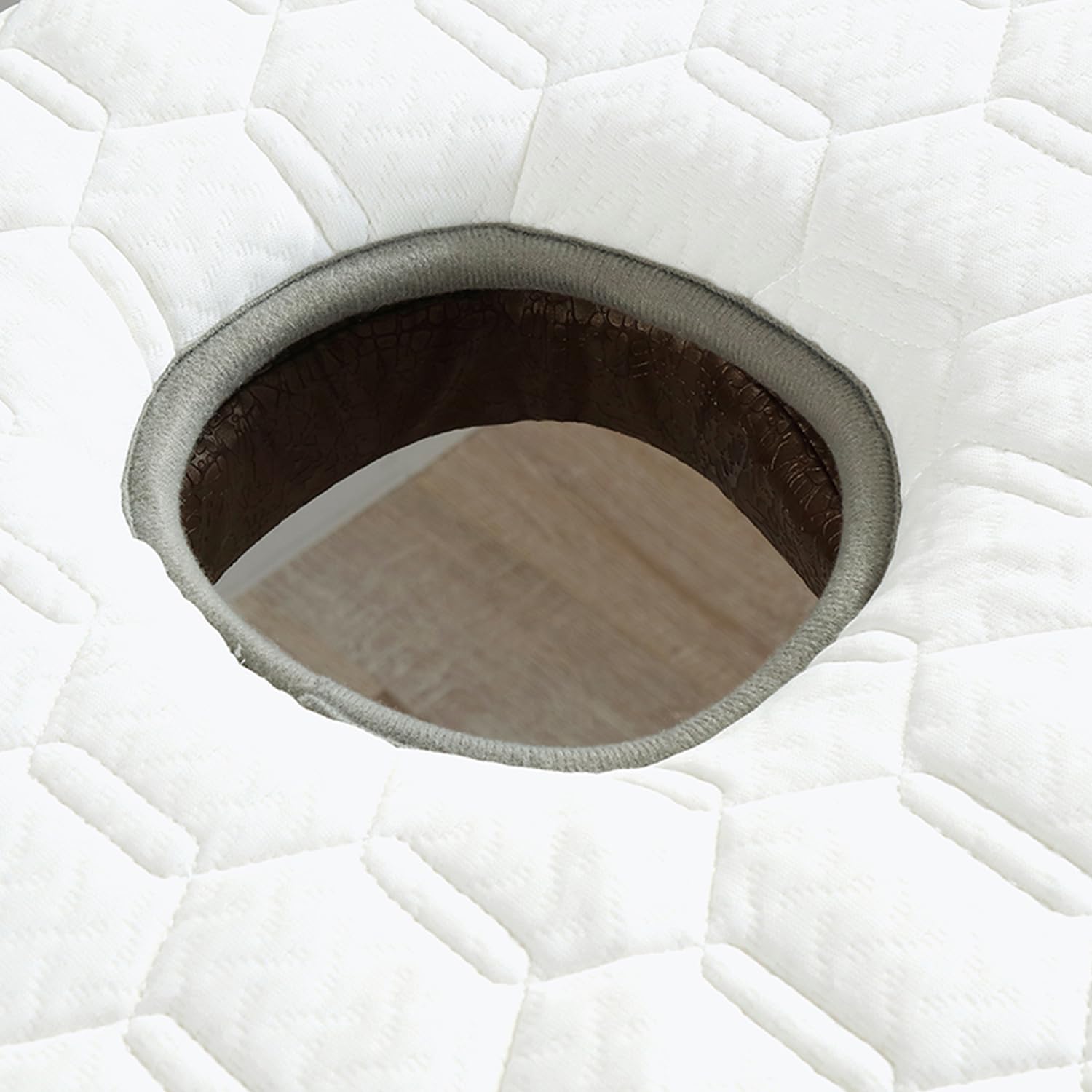 Surmatelas de table de massage en mousse à mémoire de forme, protège-matelas pour lits de massage, antidérapant, avec trous de ventilation et élastiques, tête carrée/ronde/trapézoïdale, épaisseur