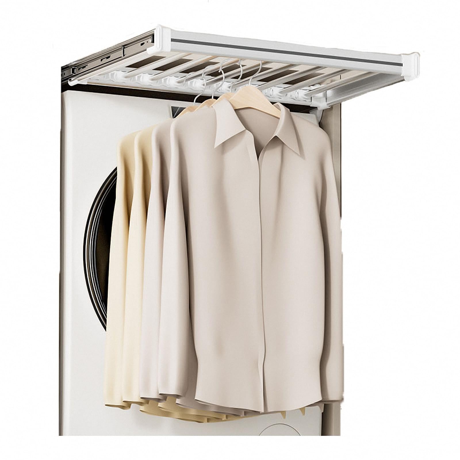 Porte-pantalons télescopique : fini le linge encombrant au balcon