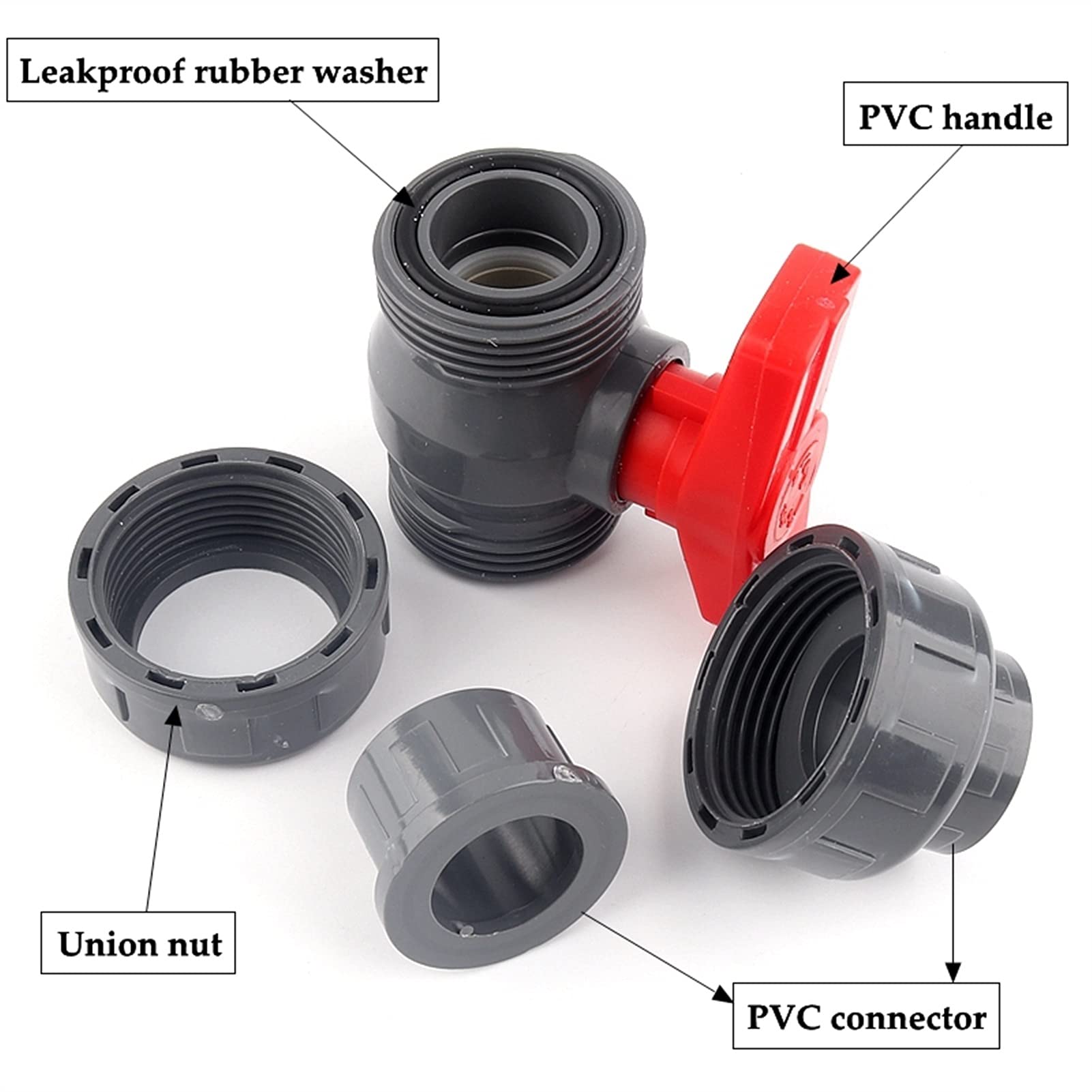 Connecteur de répartiteur Tuyau Robinet d'eau en PVC