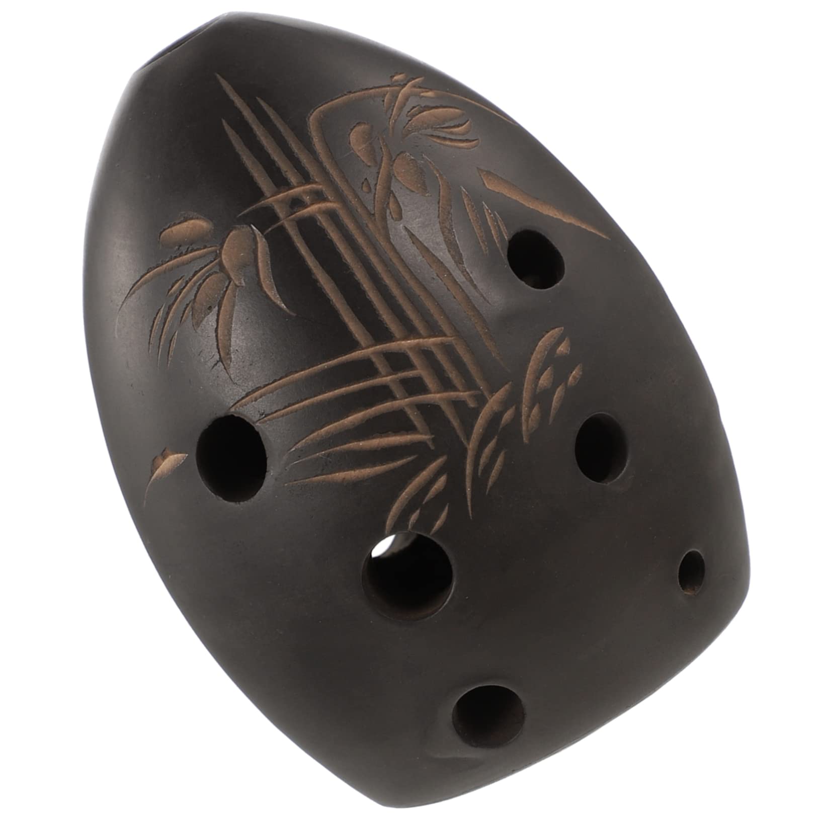 SUPVOX Professional 8-hole Ocarina Black Ocarina Instrument Music Perfect for Kids