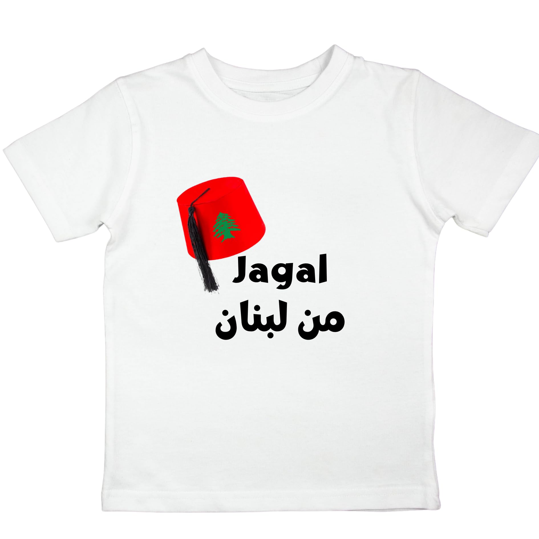 Lebanon Flag T-shirt - Flag t-shirt - Lebanese Flag t-shirt - Customize your own